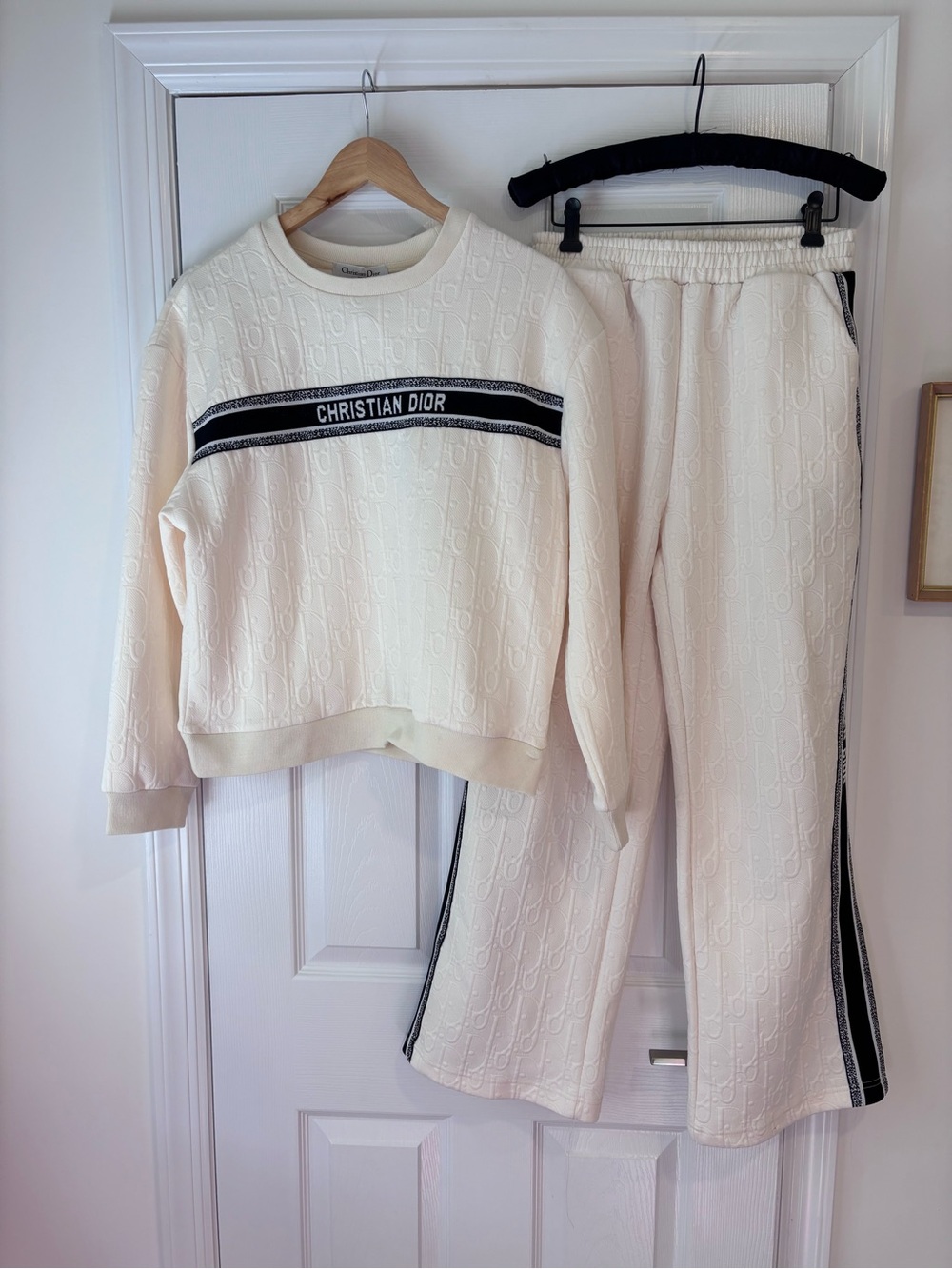Designer inspired matching sweatsuit set size large NWT